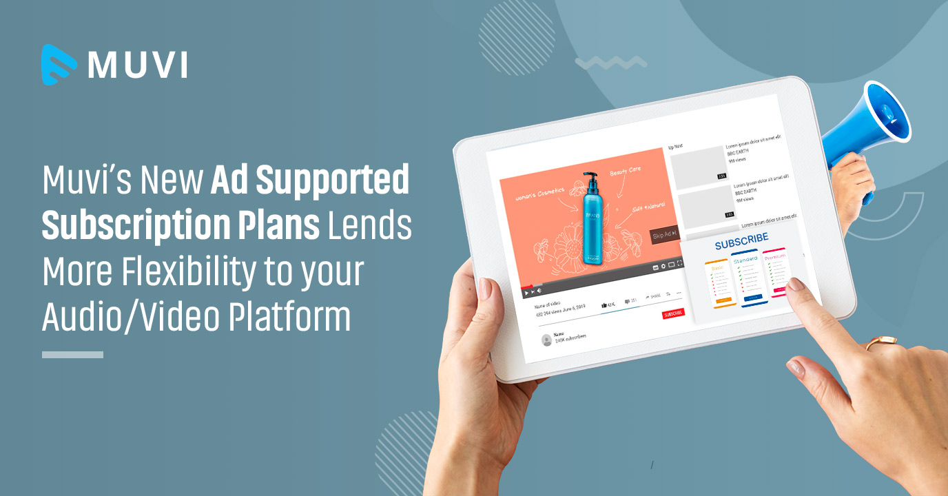 Muvi Ad supported subscription plans