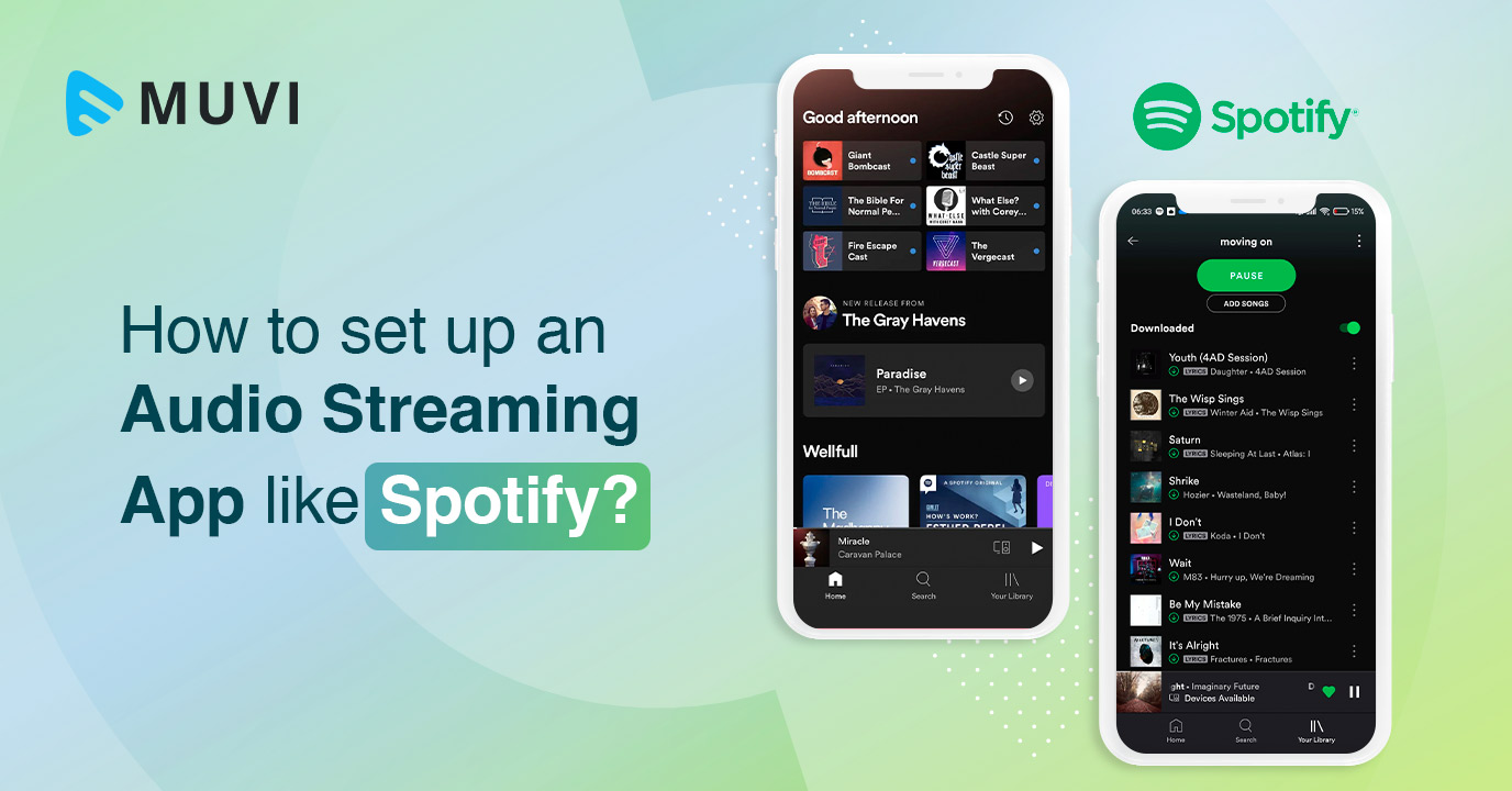 How to Set Up an Audio Streaming App like Spotify