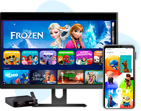 Mobile & TV apps for Kids VOD Channel