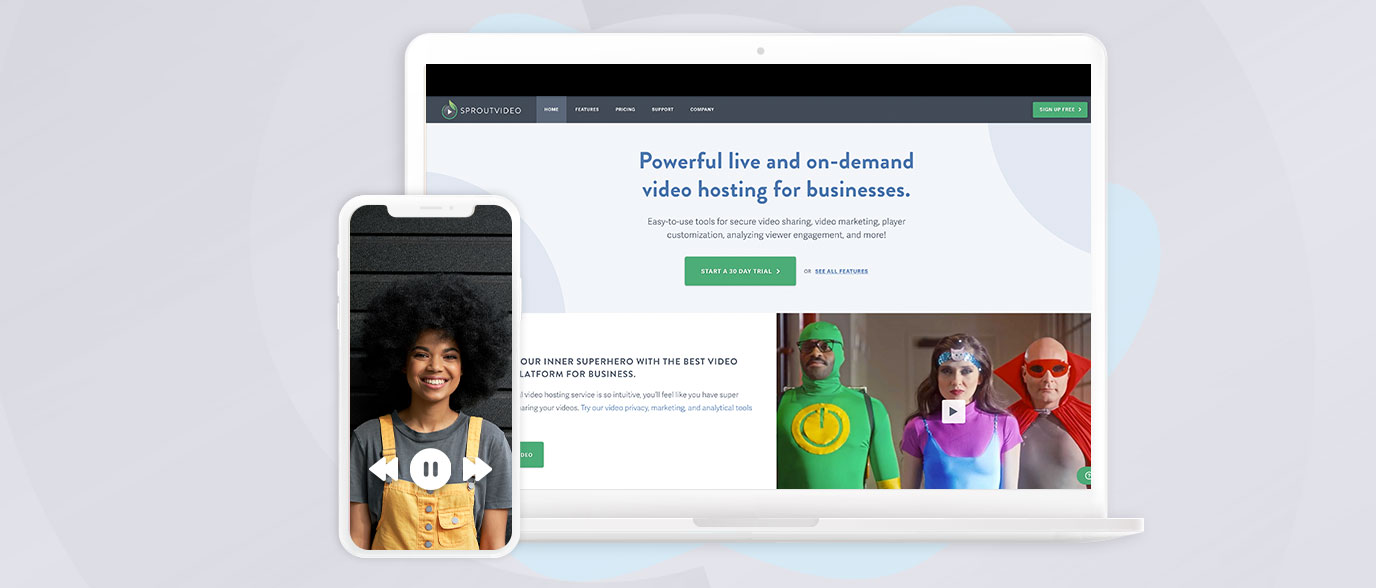 SproutVideo video sharing platform