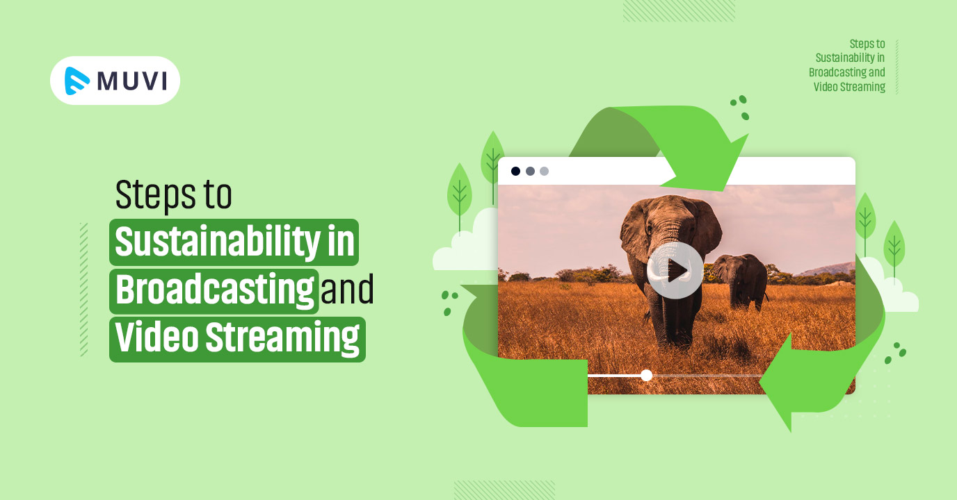 Sustainability in Broadcasting and Video Streaming