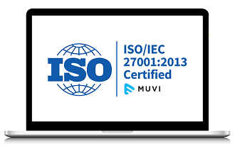 Muvi is ISO-certified