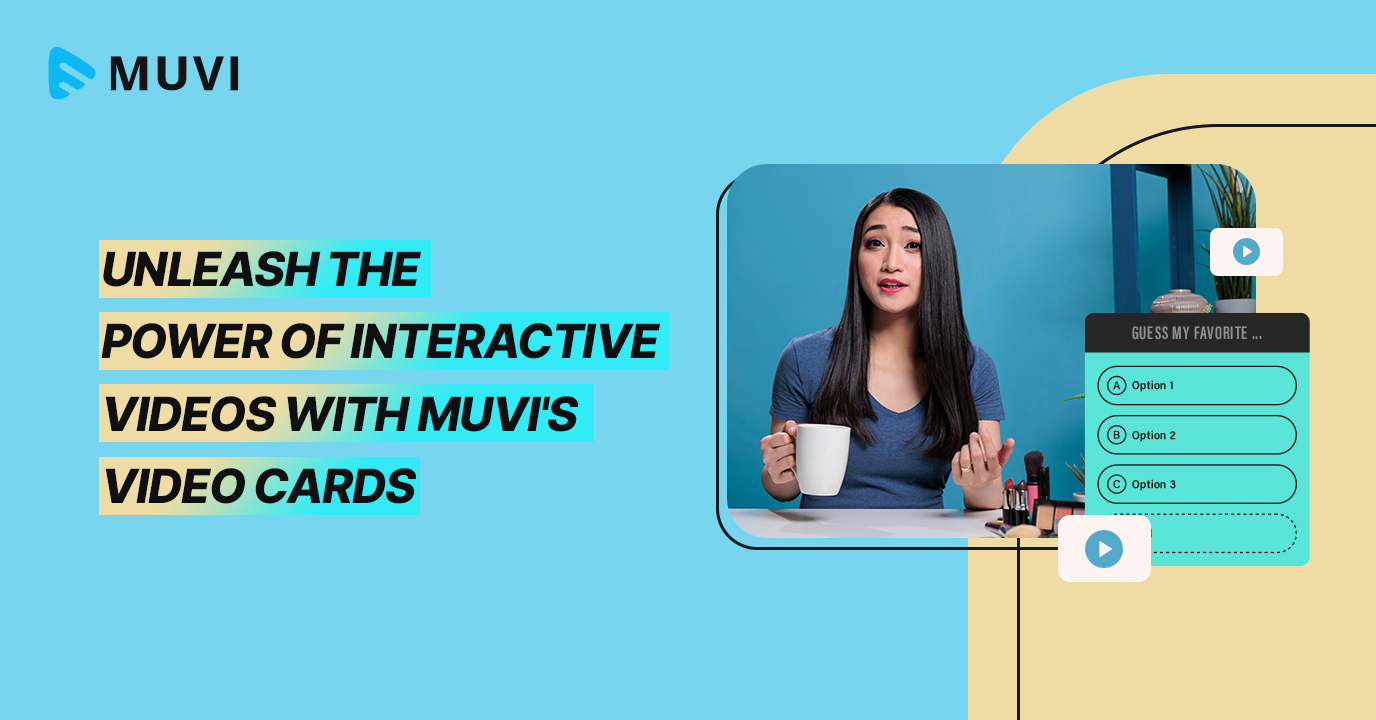 Interactive video cards