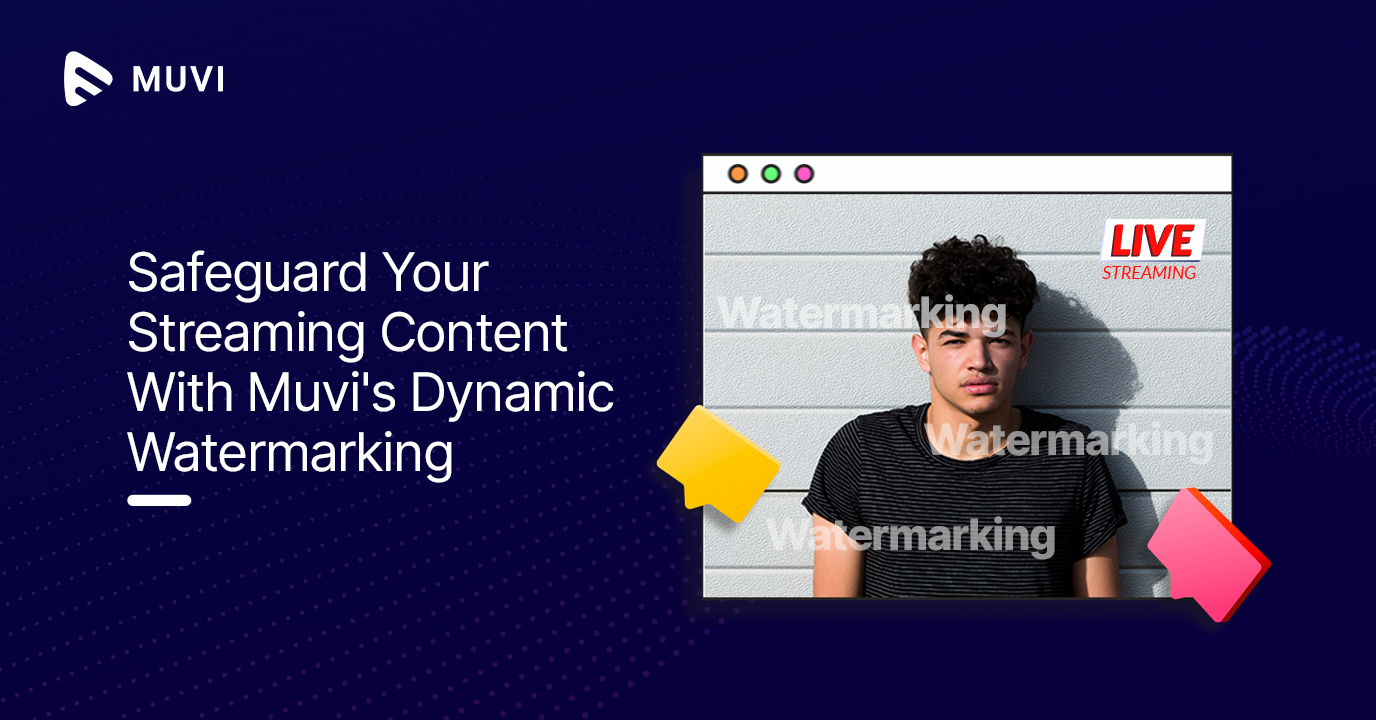 Safeguard Your Streaming Content With Muvi’s Dynamic Watermarking