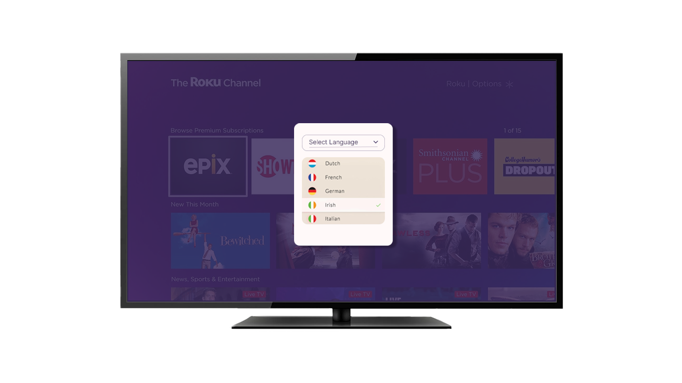 Multi-Language Support for Roku App