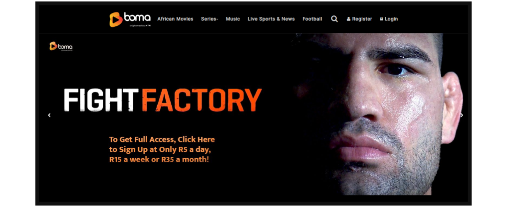 Boma SA streaming platform