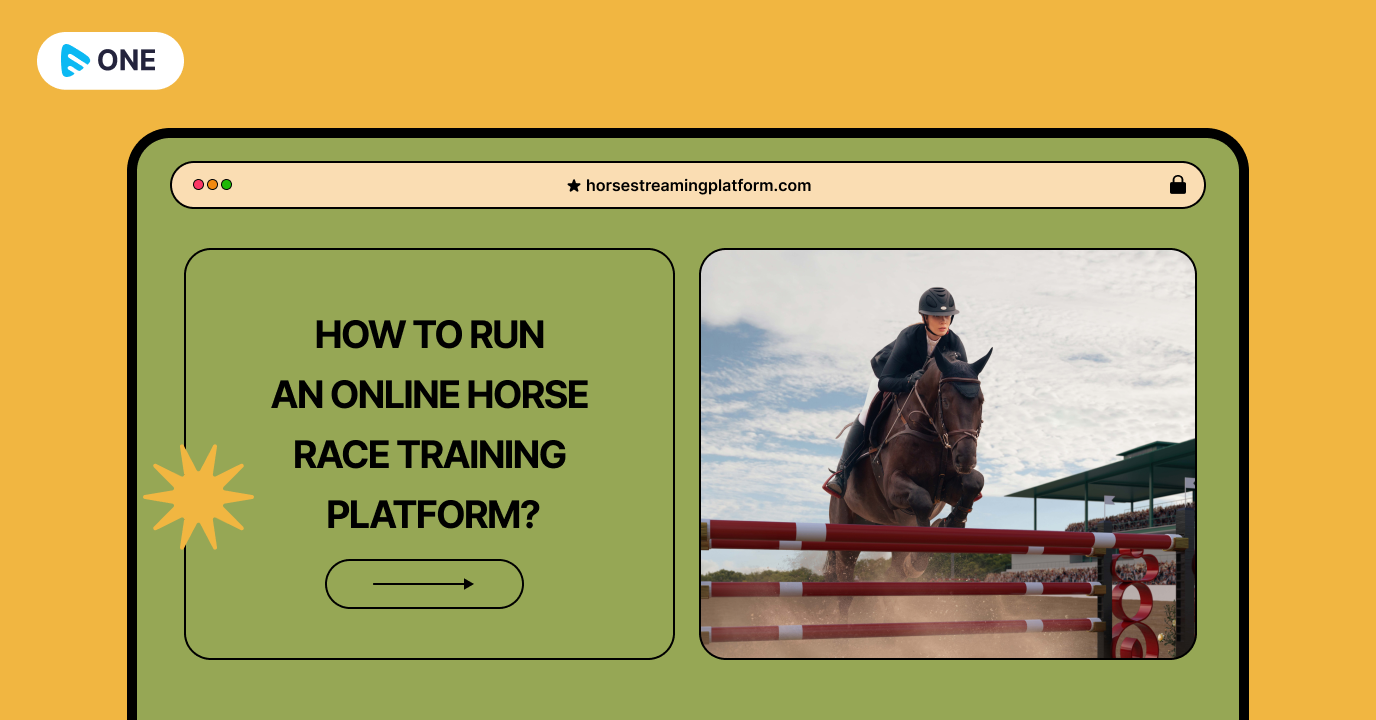 Guide to Launch an Online Live Horse Race Training Platform