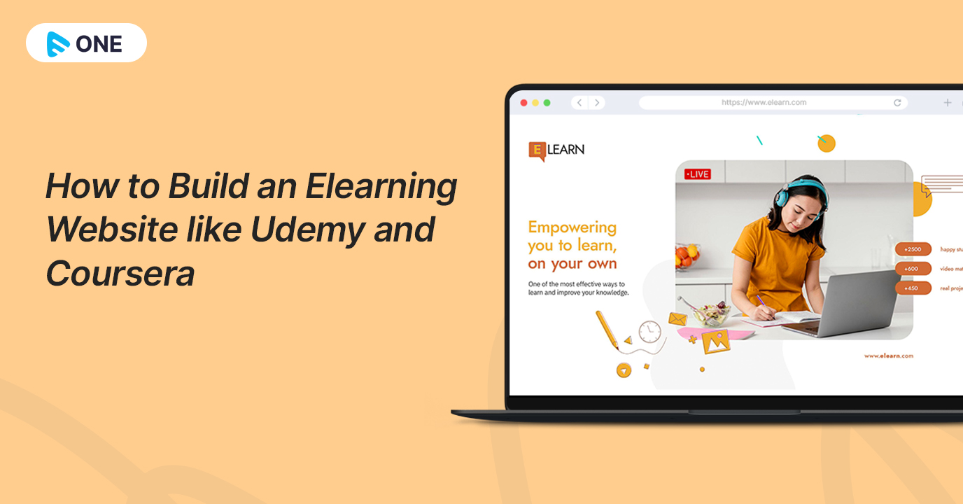 build an elearning website