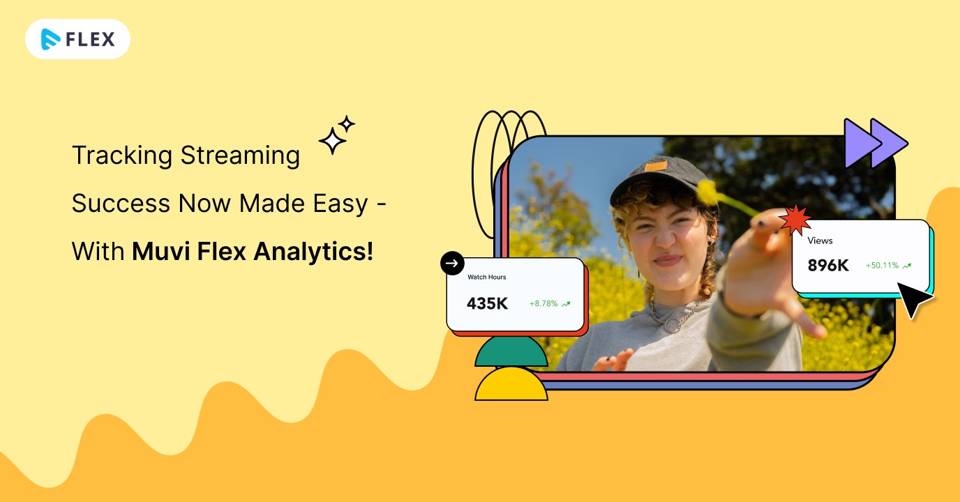 Tracking Streaming Success Now Made Easy - With Muvi Flex Analytics!
