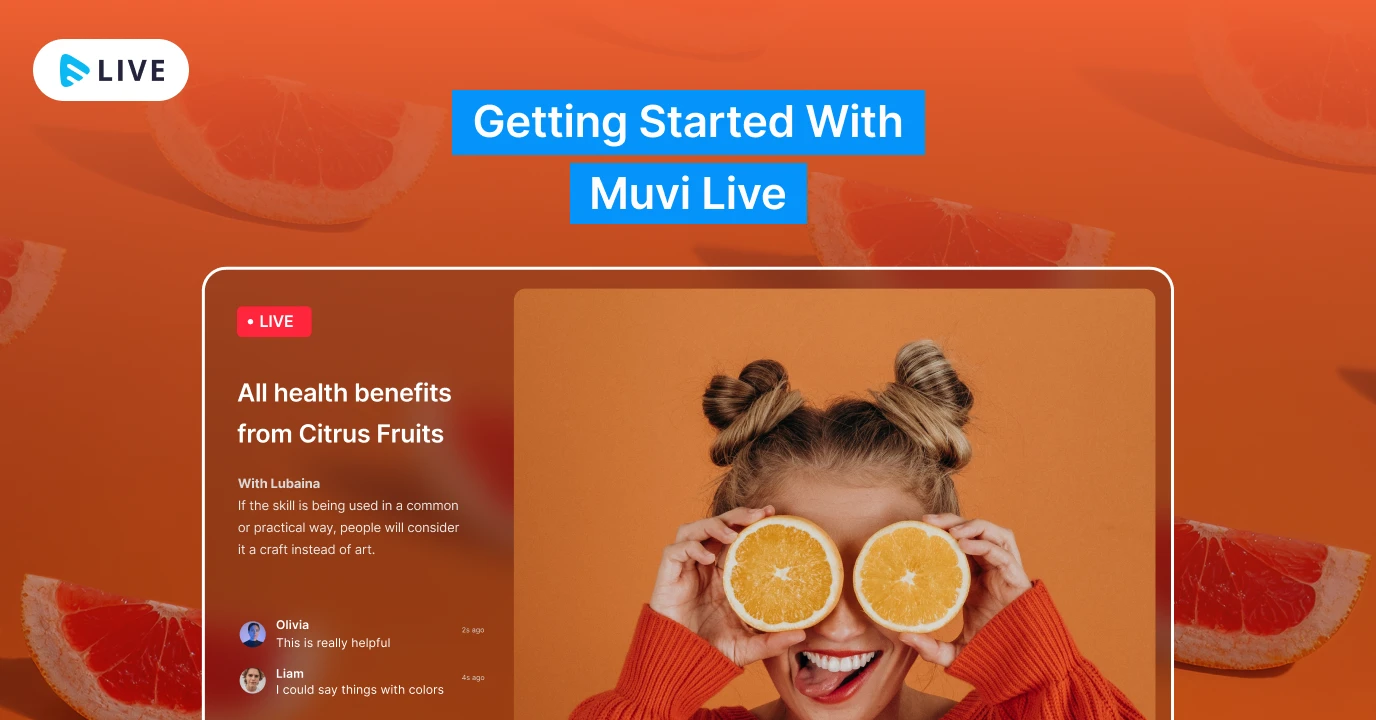Getting Started With Muvi Live