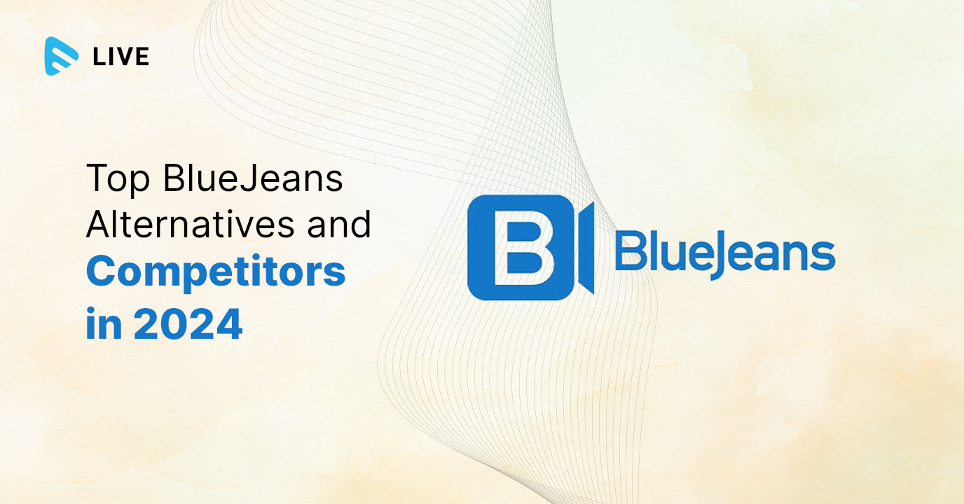 Top BlueJeans Alternatives & Competitors in 2024