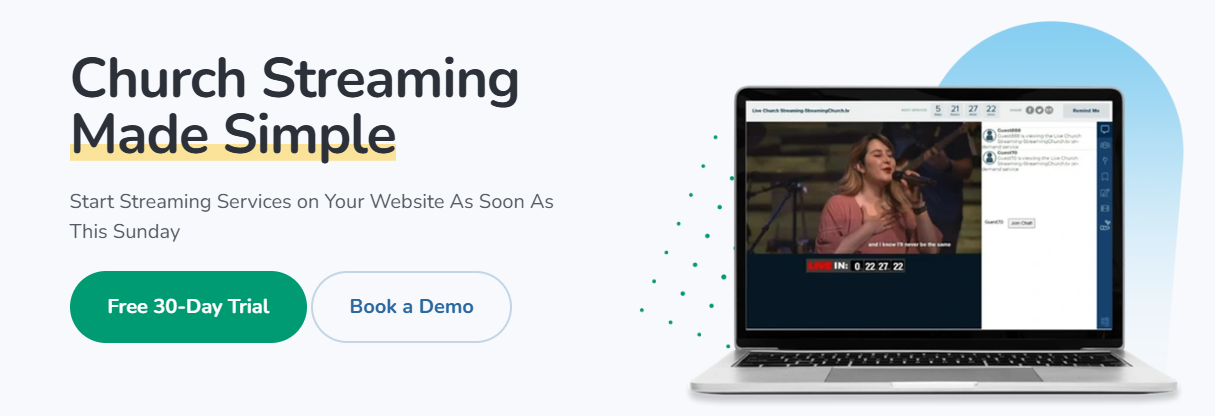 best church streaming software