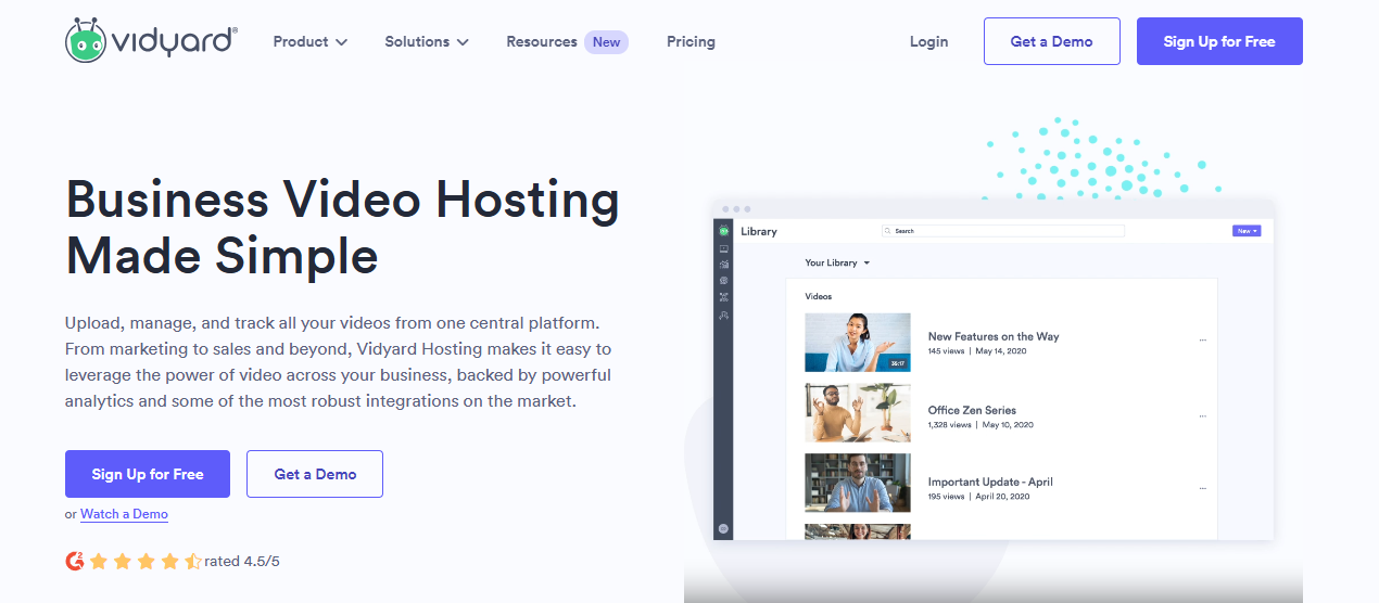 enterprise video hosting site