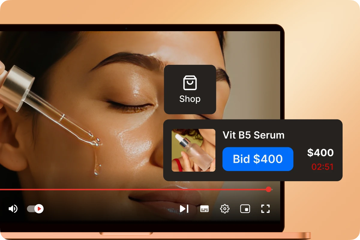 Go Live and Let Shoppers Buy in Real Time Go Live and Let Shoppers Buy in Real Time