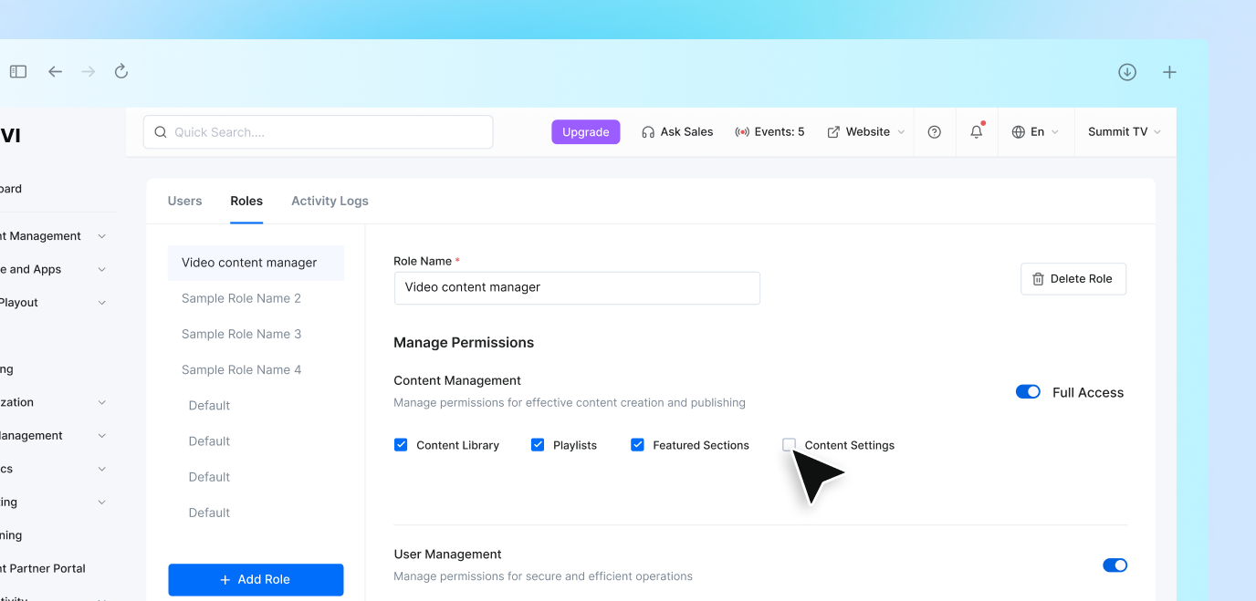 Granular Sub-Menu Access Control for Better CMS Governance