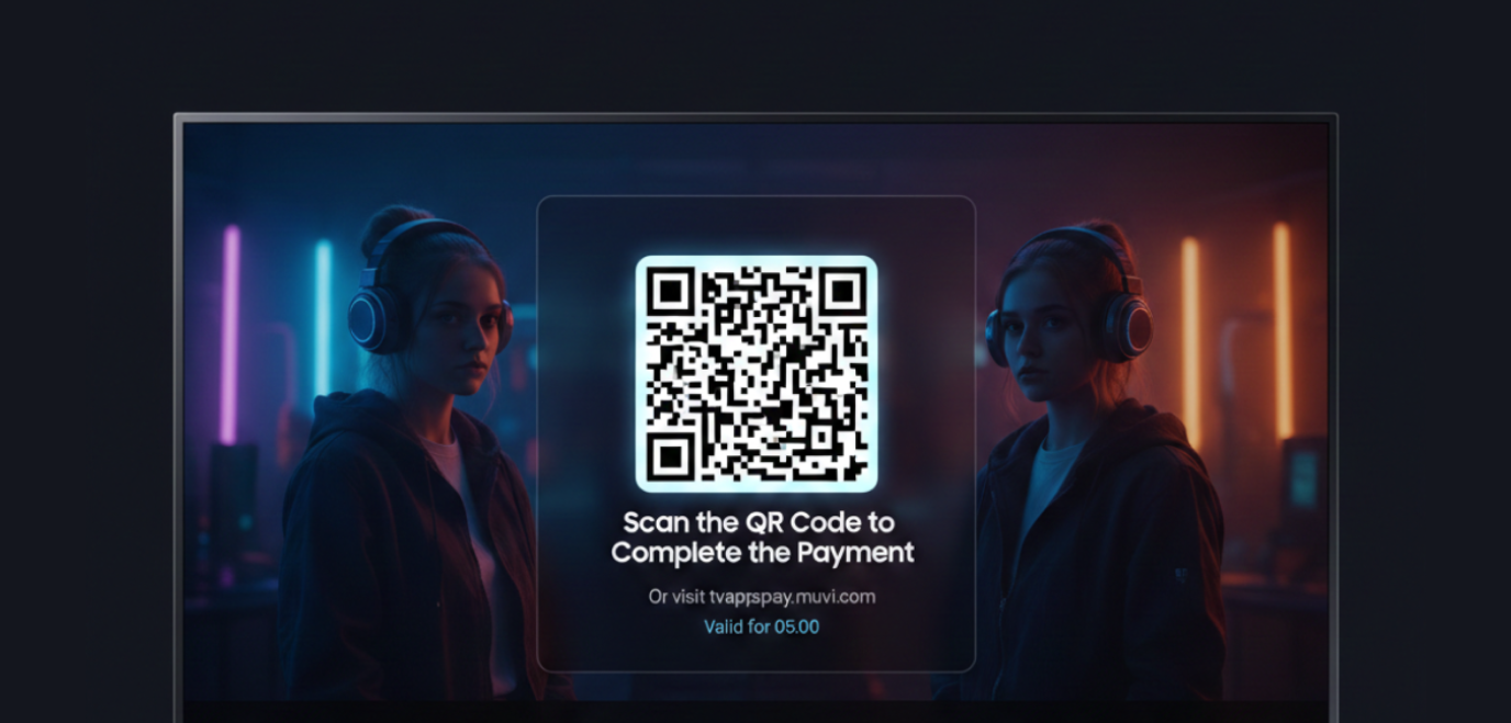 QR-Based Checkout for TV Apps