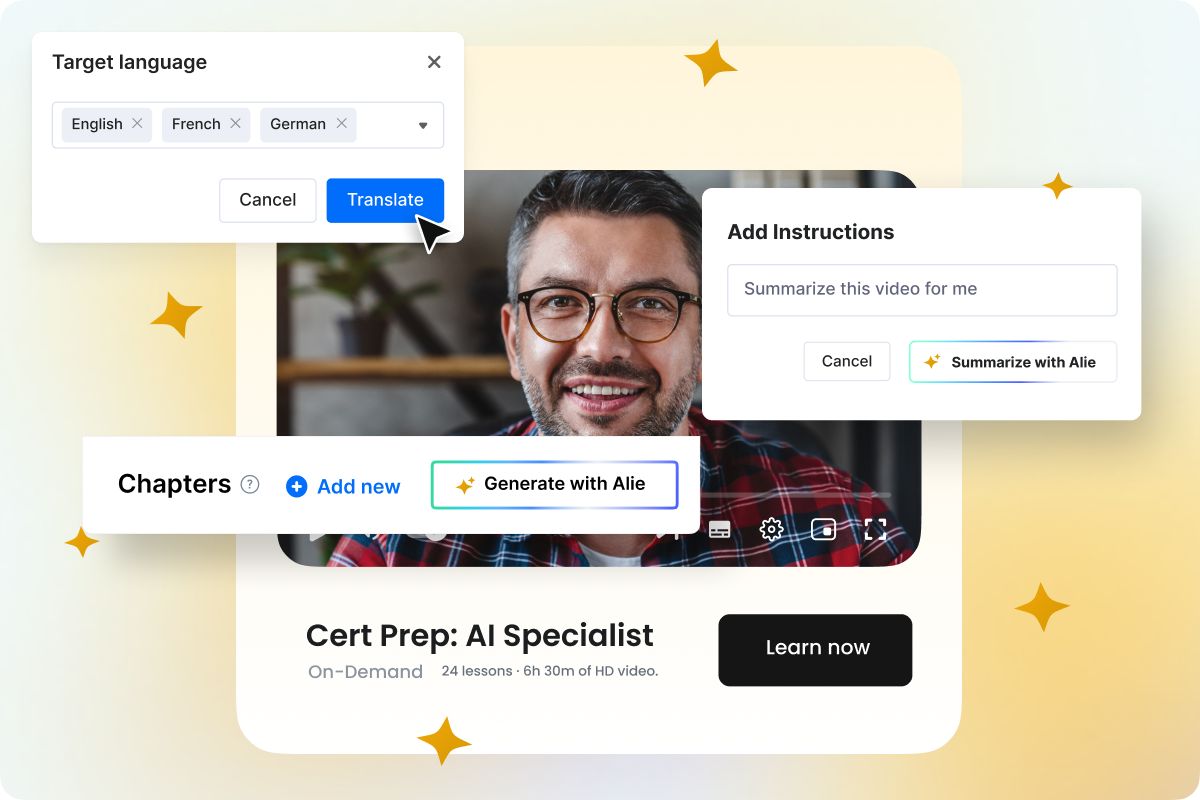 Alie AI — Built Into Your Academy