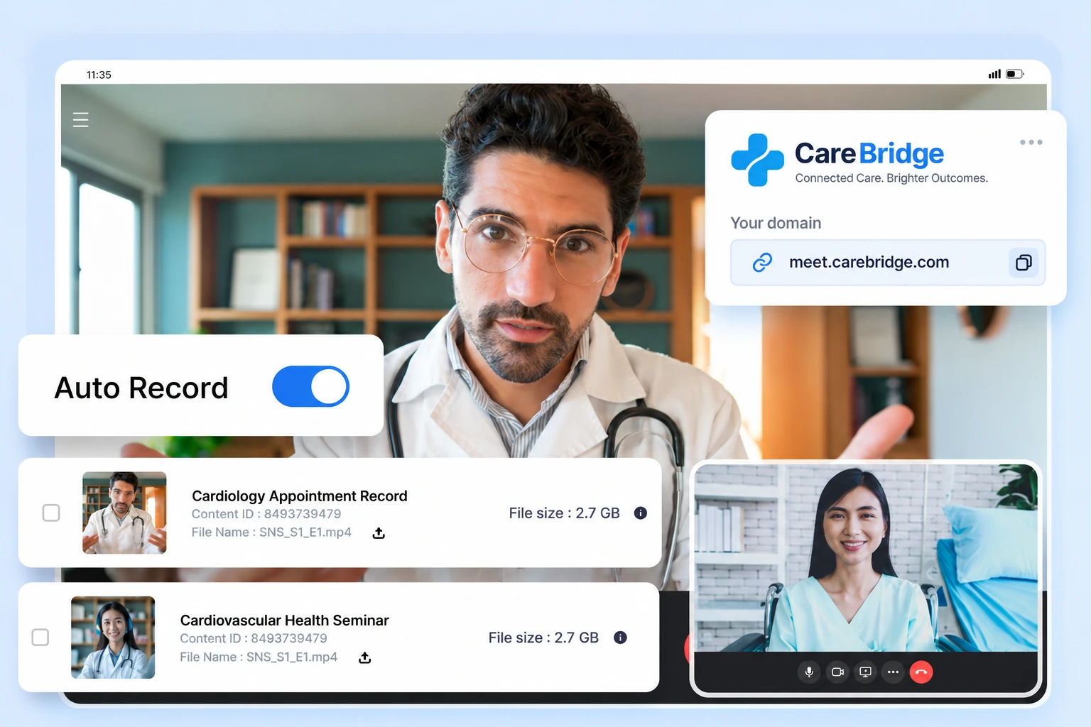 Turn Branded Consultations into On-Demand Videos Turn Branded Consultations into On-Demand Videos